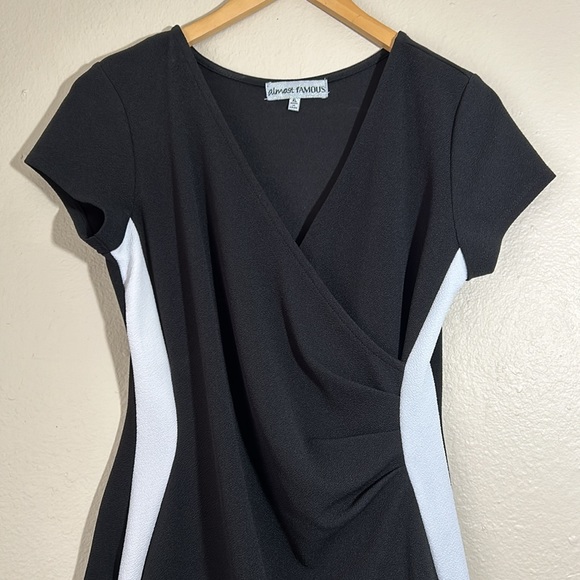 Black and White Mini Dress - Picture 2 of 7